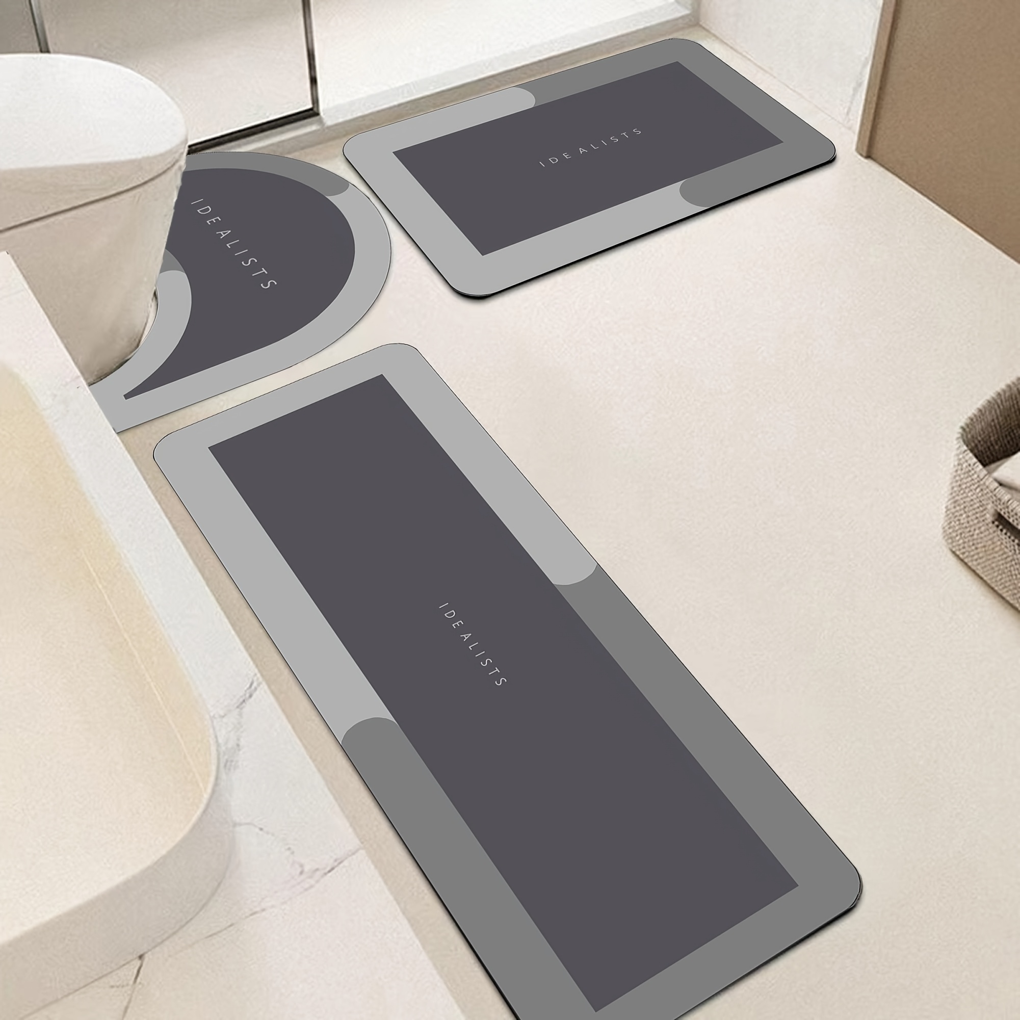 ชุดพรมเช็ดเท้าห้องน้ำสไตล์มินิ - Home Made Bathroom Vanity บทวิจารณ์และราคา
