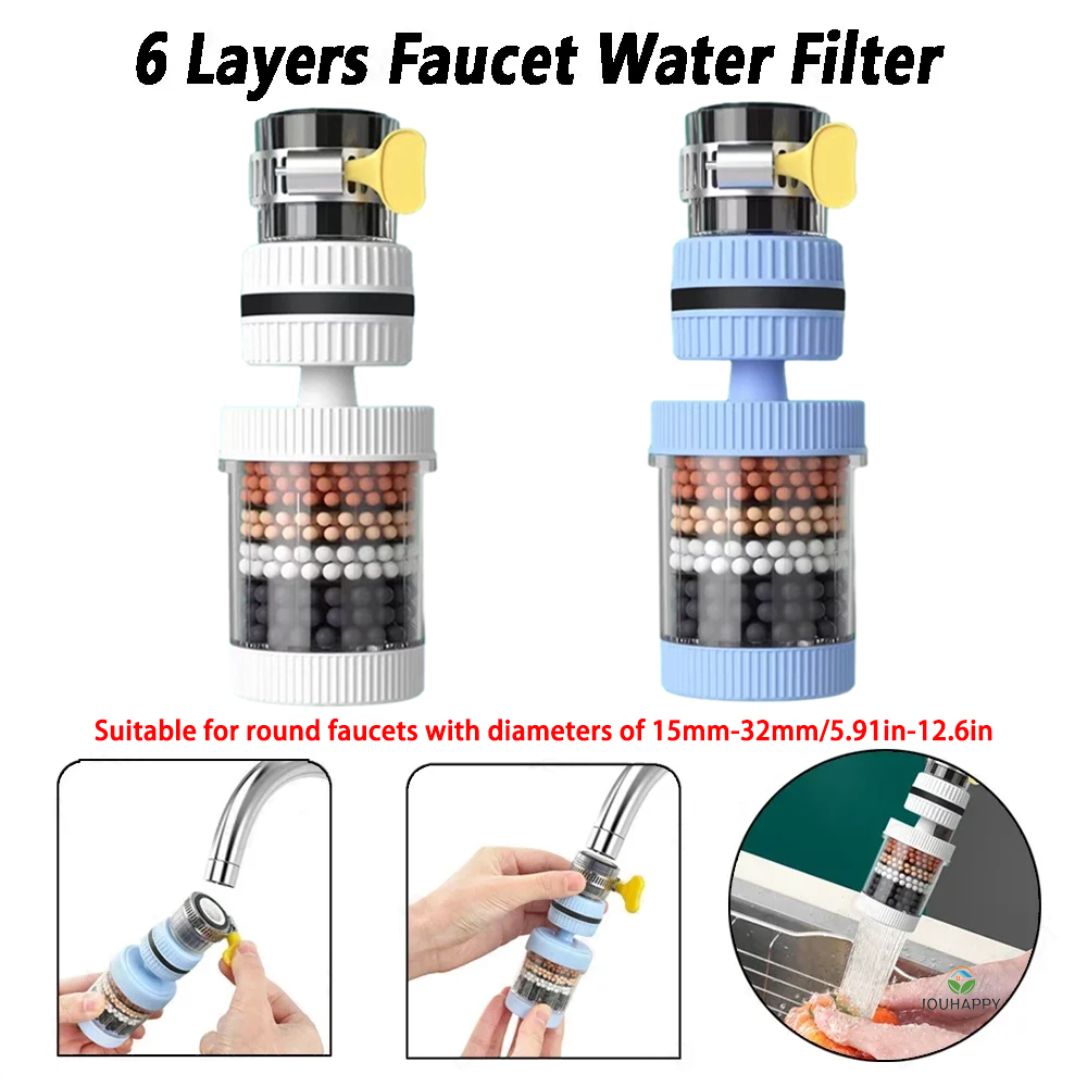 6 ชั้นก๊อกน้ํากรองน้ํา Univers - Home Bathroom Faucets บทวิจารณ์และราคา