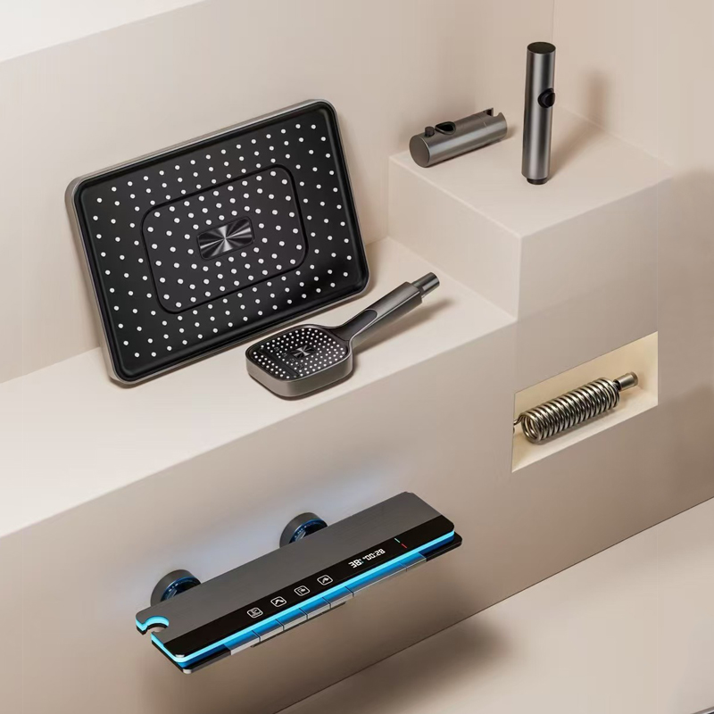 ชุดฝักบัวทองแดงแท้สำหรับใช้ในบ - Home Bathroom Faucets บทวิจารณ์และราคา